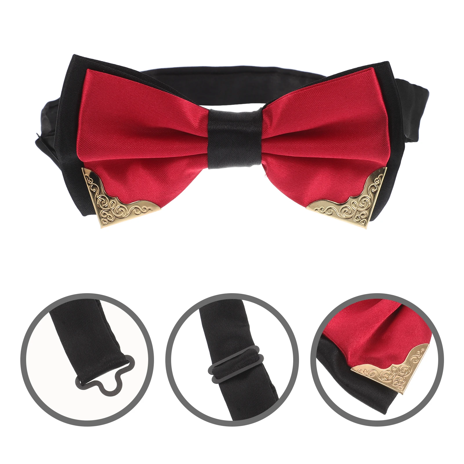 Рисунок 2 - Галстук-бабочка с металлической отделкой