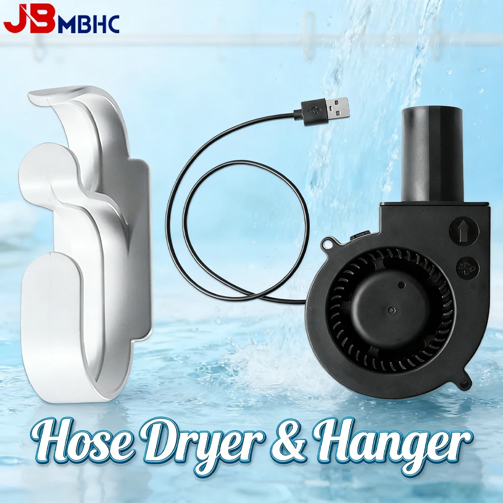 

CPAP Tube Hose Drying Device with Blower Fan & Hose Tubing Hanger Hose Dryer Pipe Hook Holder for Most Tubing Fast Drying Action