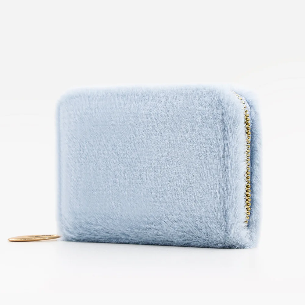 الصلبة مربع عملة محفظة المرأة محفظة صغيرة الحلوى الملونة المرأة محفظة نسائية للعملات المعدنية حامل الهوية حقيبة أنيقة حامل بطاقة المرأة البسيطة #5