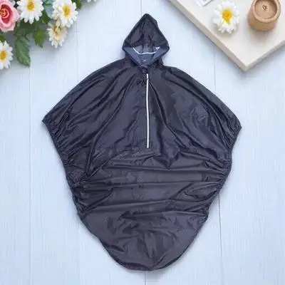 

1pc Lightweight Wheelchair Raincoat For Disabled Outdoor Adult Hooded Waterproof Portable Rain Poncho Reflective Design Durable