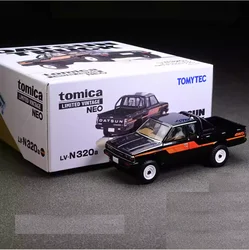 Tomytec Tomica 1/64 TLV LV-N320a Datsun 4WD die-cast alloy car model Collection decoration