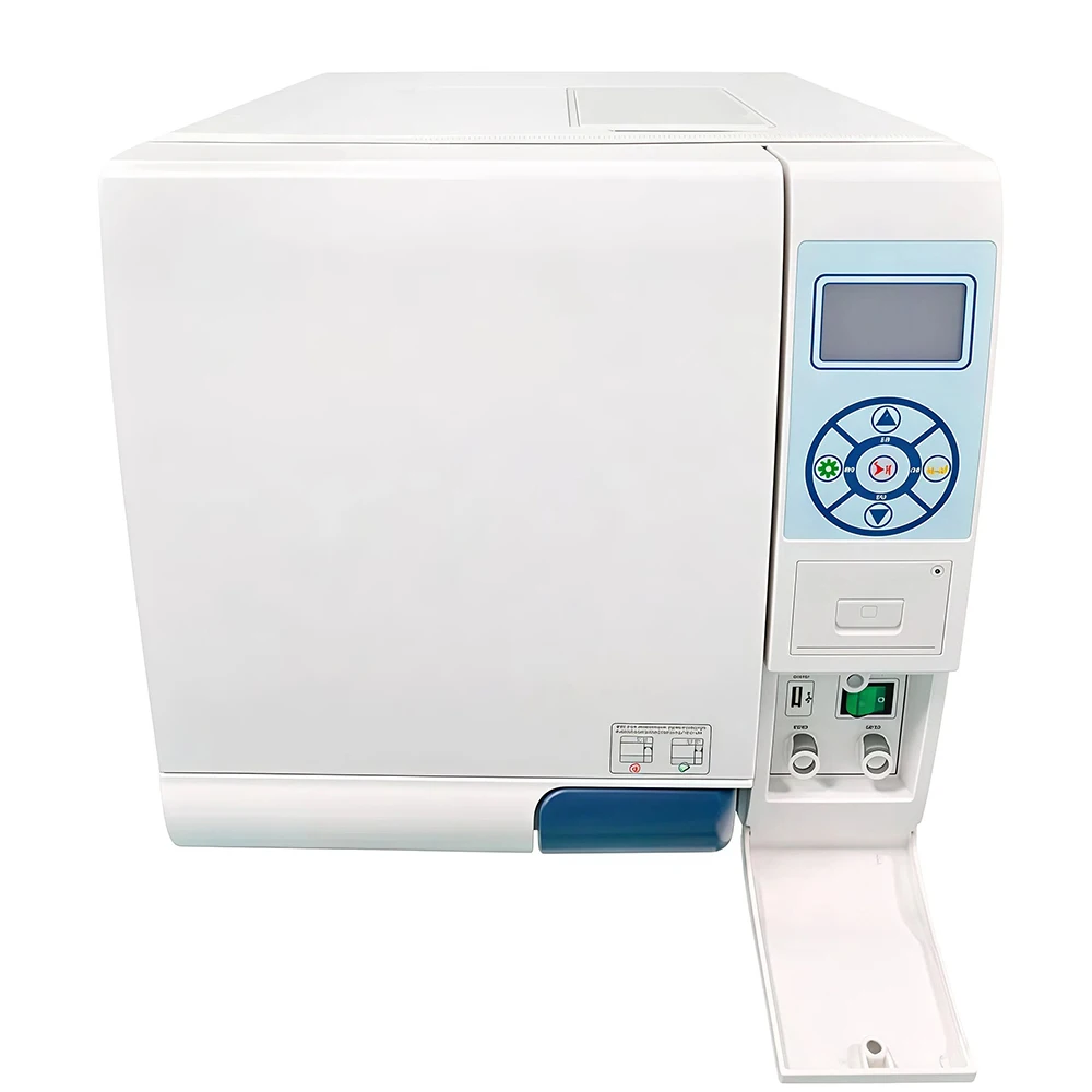 16L 18L 23L LED Autoclave Machine Class B De Ntal Sterilization with Printer Den Tal Steam Sterilizer De Ntal Autoclave