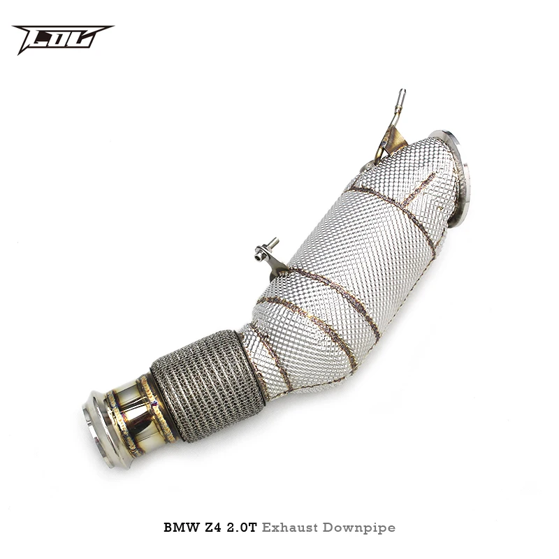 OEM High Flow Catted donwpipe For BMW Z4 G29 B48 2.0T 2019-2022 Stainless Steel Exhaust downpipe with catalyst