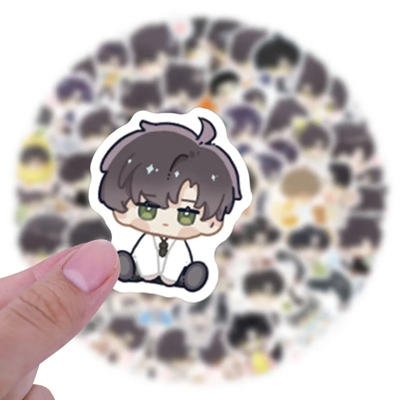 

100Pcs/Set Game Cartoon Love and Deepspace Graffiti Stickers Zayne Zaynie Li Shen Cool DIY Suitcase Guitar PVC Sticker