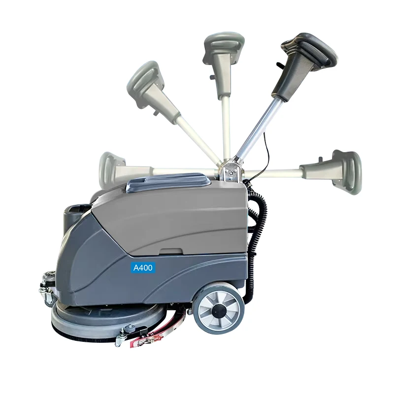 Aikerui A400 warehouse floor cleaning machine multifunction commercial automatic floor scrubber