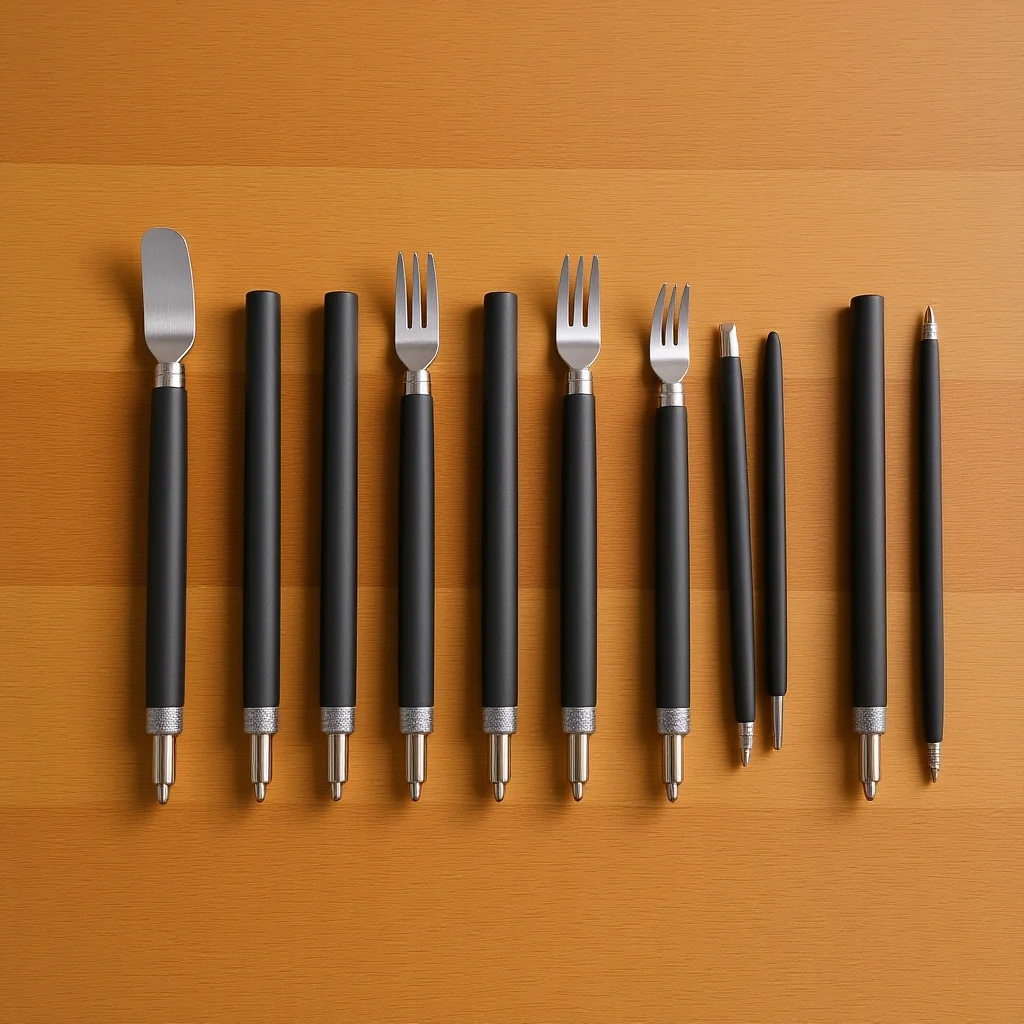 

100Pcs Ball Point Pen Refills Black Smooth Writing Press Type Gel Pen Refills for Office School Stationery Supplies