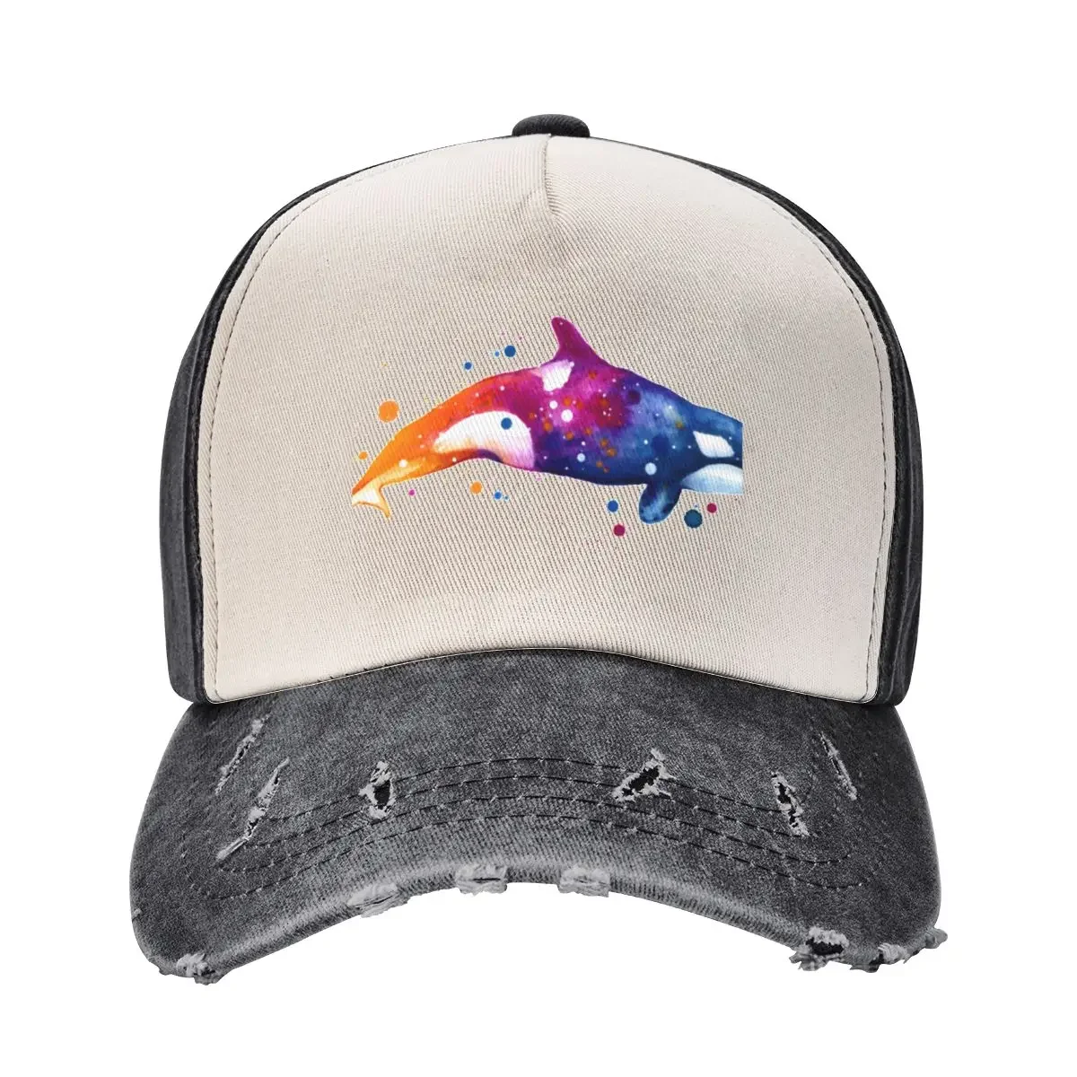 

Orca Whale Baseball Cap Luxury Brand sun hat Fashion Beach sailor cap for men Luxury Woman Men's