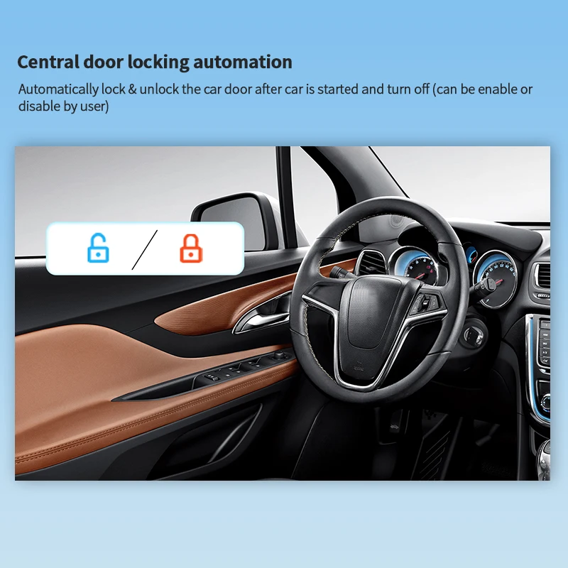 EasyGuard Semi PnP Keyless Go System Burglar Alarm Fit For Buick Enclave,GL8,Verano Pro,Park avenue,Envision PKE Auto Start