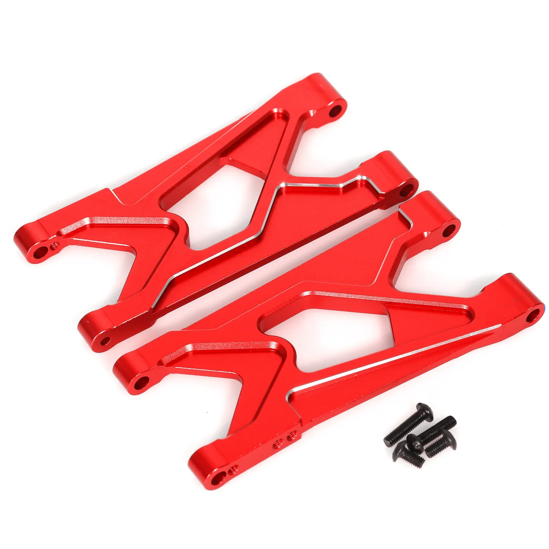 Brazo inferior trasero para ARRMA 1/10 GORGON 4X2 2WD Monster Truck RC coche piezas de mejora de aleación de aluminio