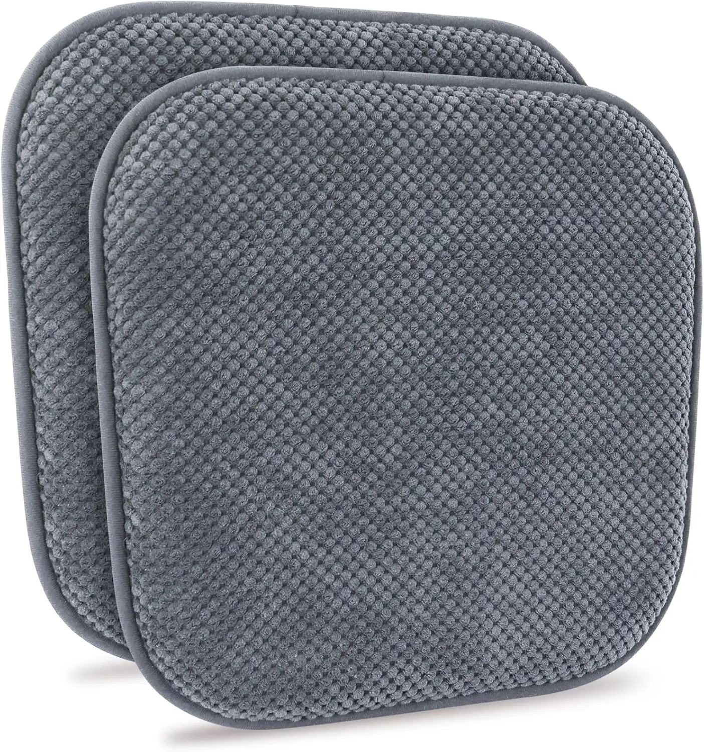 

Grey Kitchen Chairs Cushions Set Of 2 Non Slip Foam Patio Seat Cushions Washable Soft Thi Pads Large Wooden Metal Tapered
