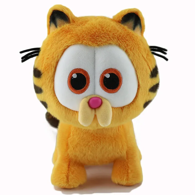 1/5pc Yellow Striped Cat Plush Toys Cute Action Figure Doll Cushion Pillow Kawaii Children's Birthday Gifts Sleeping Accompany T