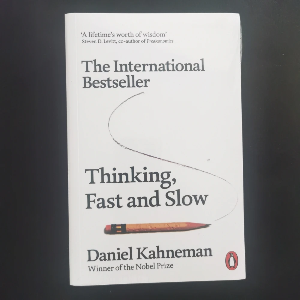 

Daniel Kahneman Thinking,fast and Slow Reading English Books for Adult A Lifetimes Worth of Wisdom Economic Management Book