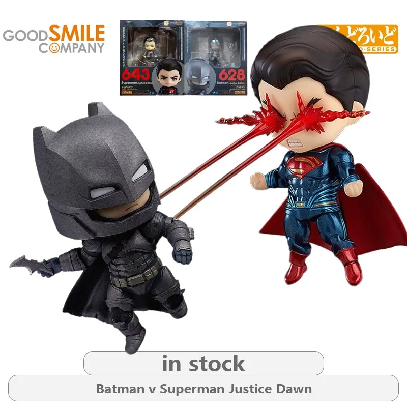 

GSC Original NENDOROID Batman Vs Superman Series 628 Batman Justice Edition\643 Superman Action Figure Model Toys Gifts Fo Boys