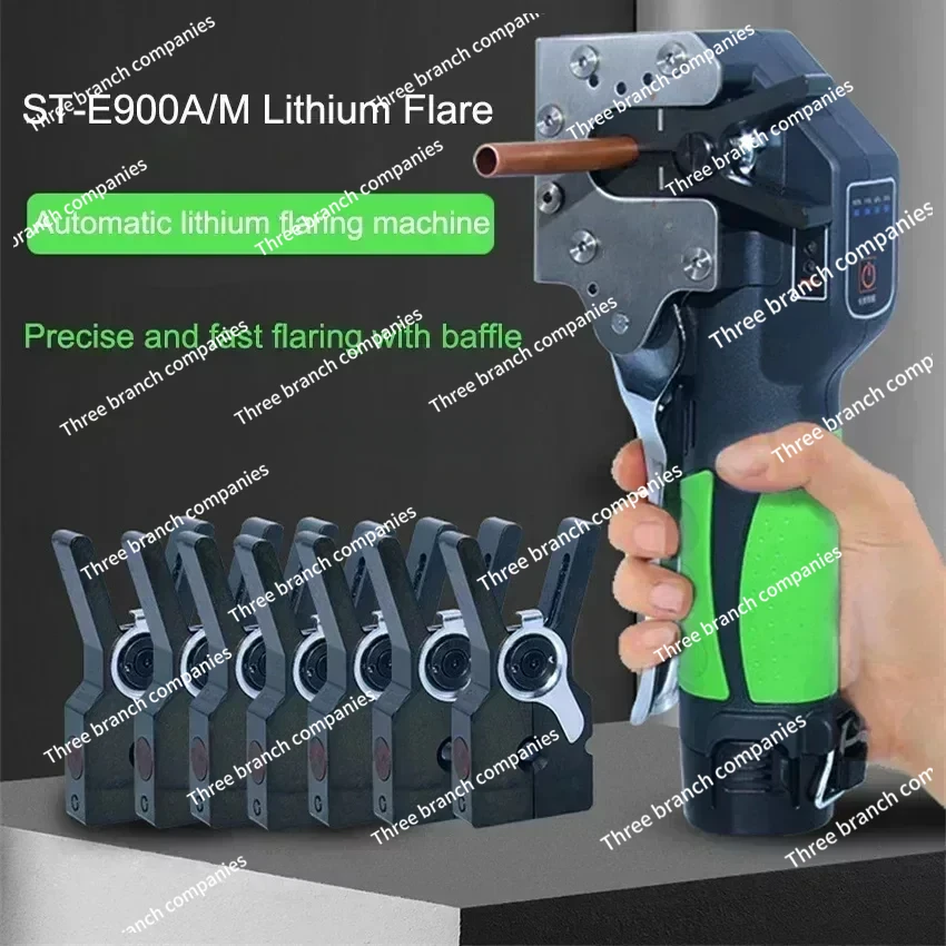 ST-E900A Automatic Lithium Battery Electric Power Copper Tube Flare Tool Air Conditioner Refrigerator Cordless Auto Flare