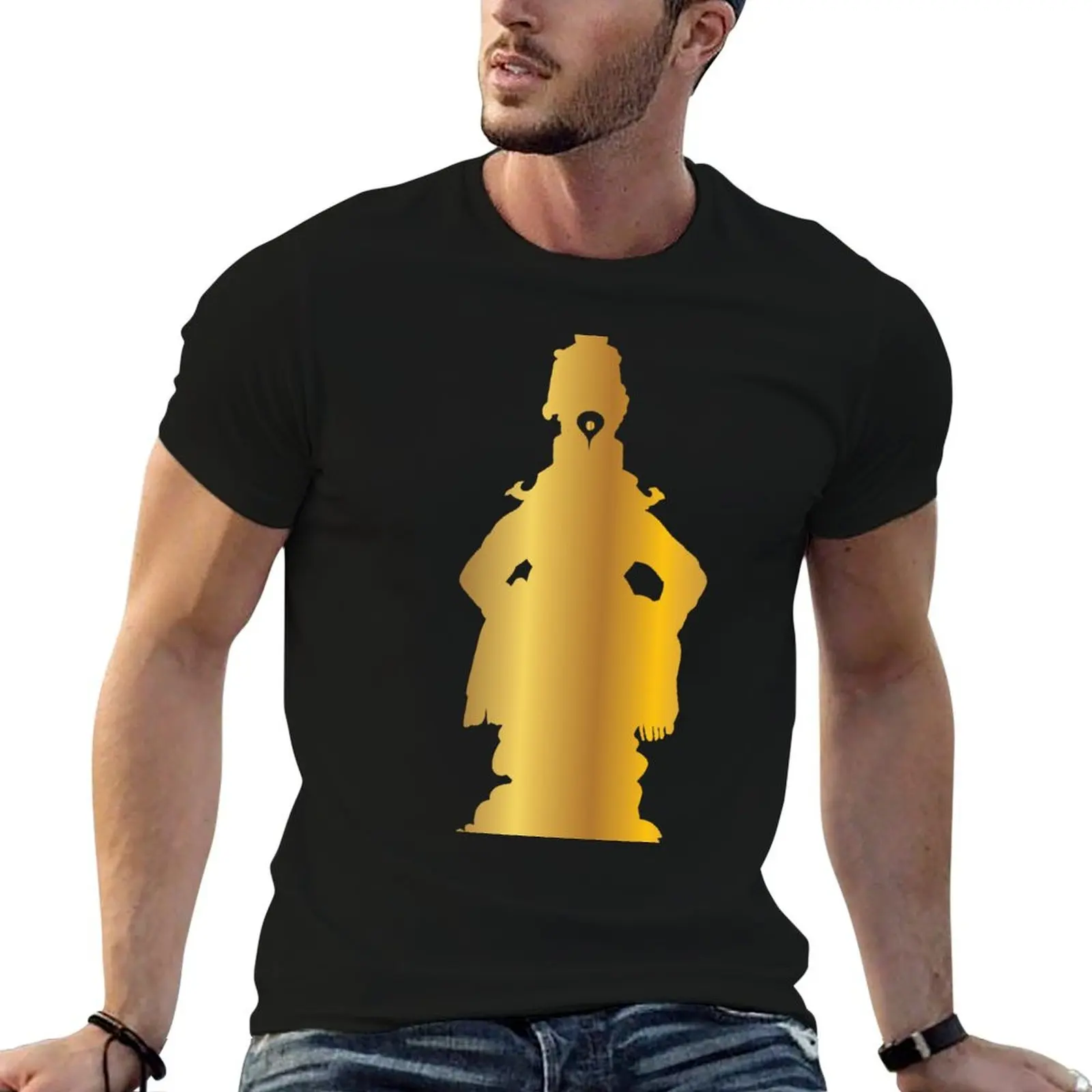 

t Silhouette man funny Lord t shirts Vitthala cotton T-Shirt man shirts