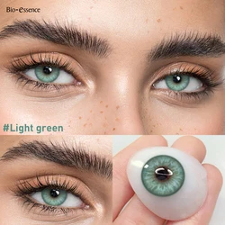 Brand New Colored Contact Lenses 1Pair Eye Color Lenses Green Lenses Year Disposable for Cosplay,Blue Contacts Pupils de Color