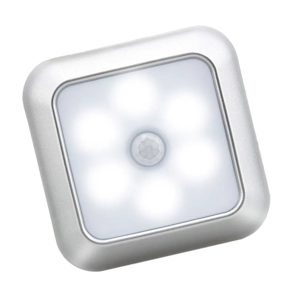 

Светодиодный ночник с датчиком освещенности, 1 шт., компактный, для дома, шкафа, коридора, многофункциональный