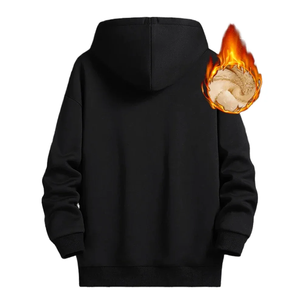 الشتاء رشاقته هوديس الرجال امبسوول الدافئة قناع السترة للجنسين طويلة الأكمام بلوزات الشارع الشهير للجنسين بلايز سوداء غير رسمية