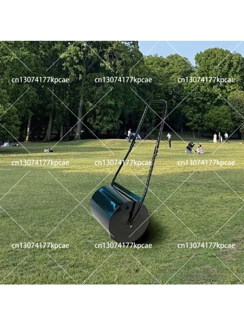 Hand Push Small Capacity Garden Lawn Roller Water Filled Lawn Compactor For Yard Grass Leveling