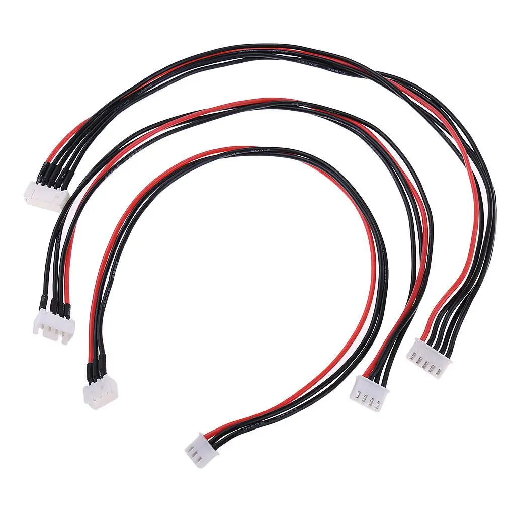 2S 3S 4S Balance Wire Extension 30cm Connector Plug for RC Car
