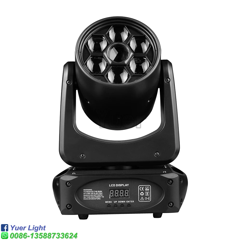 Imagem -02 - Yuer-profissional Palco dj Spot Moving Head Luzes 150w Bee Eyes Led Moving Head Disco Festa de Casamento Dmx Iluminação de Palco 15ch