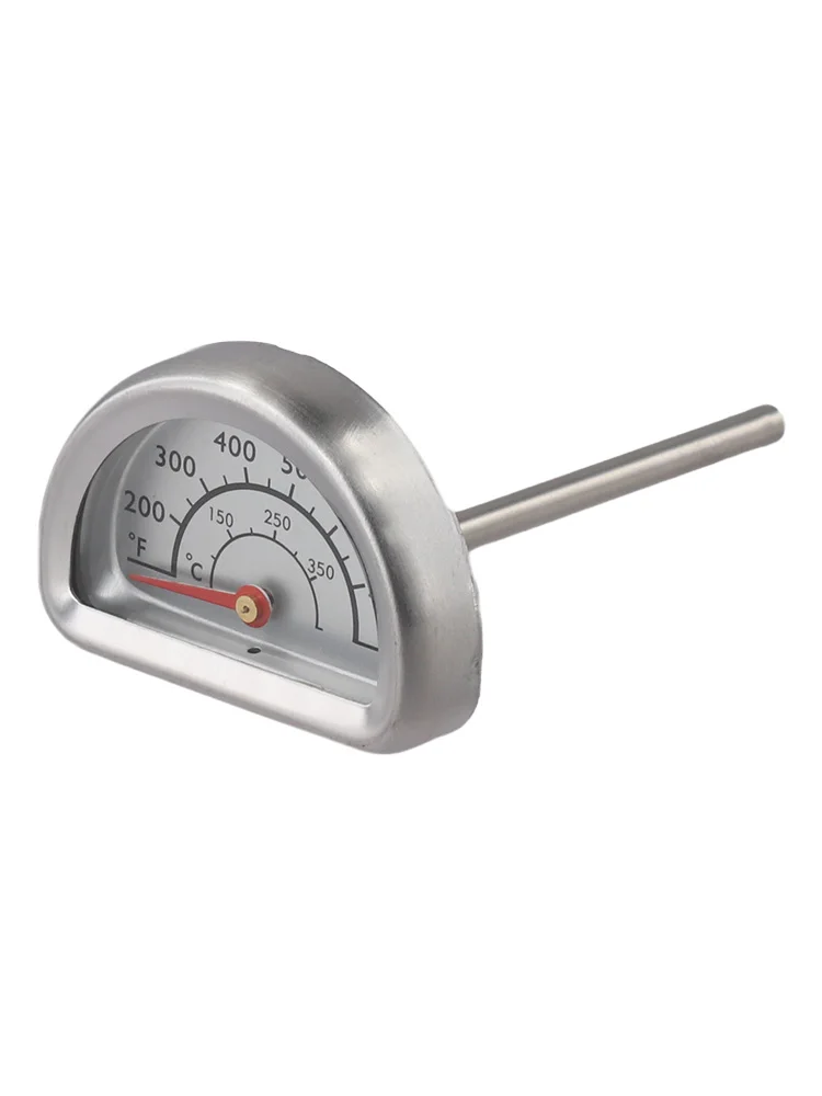 BBQ Temperature Gauge Bimetallic Cooking Thermometer Cooking At Home Dual Scale Measurement Long Lasting Performance