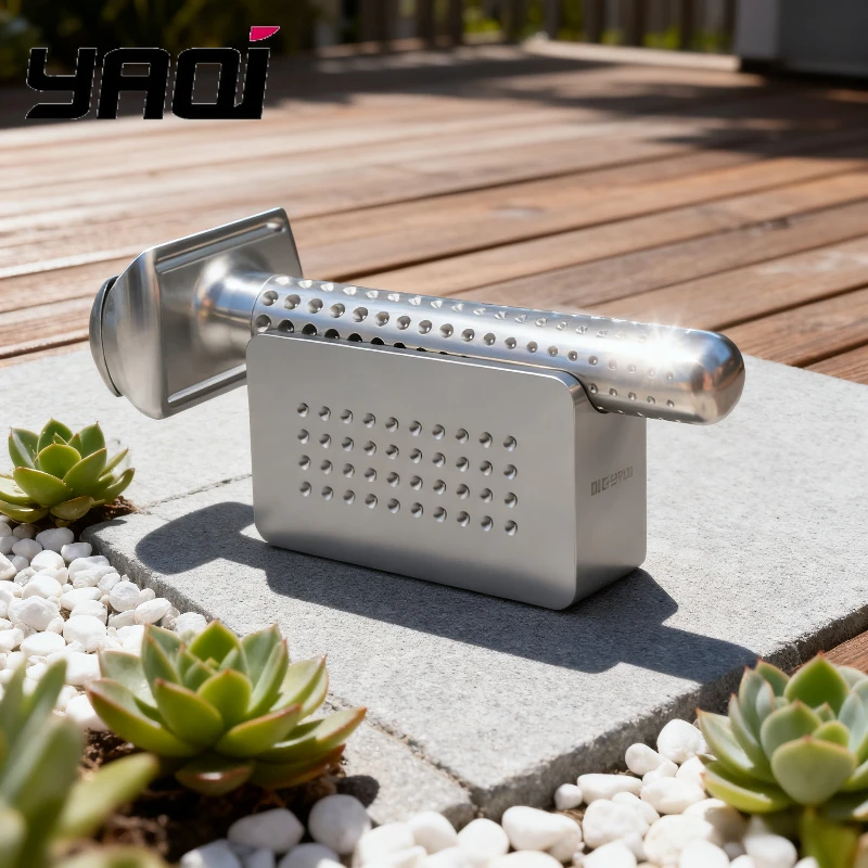 

YAQI Sputnik Aluminum Men Safety Razor And Holder Men Shaving Products Gift for Dad, Husband Boyfriend