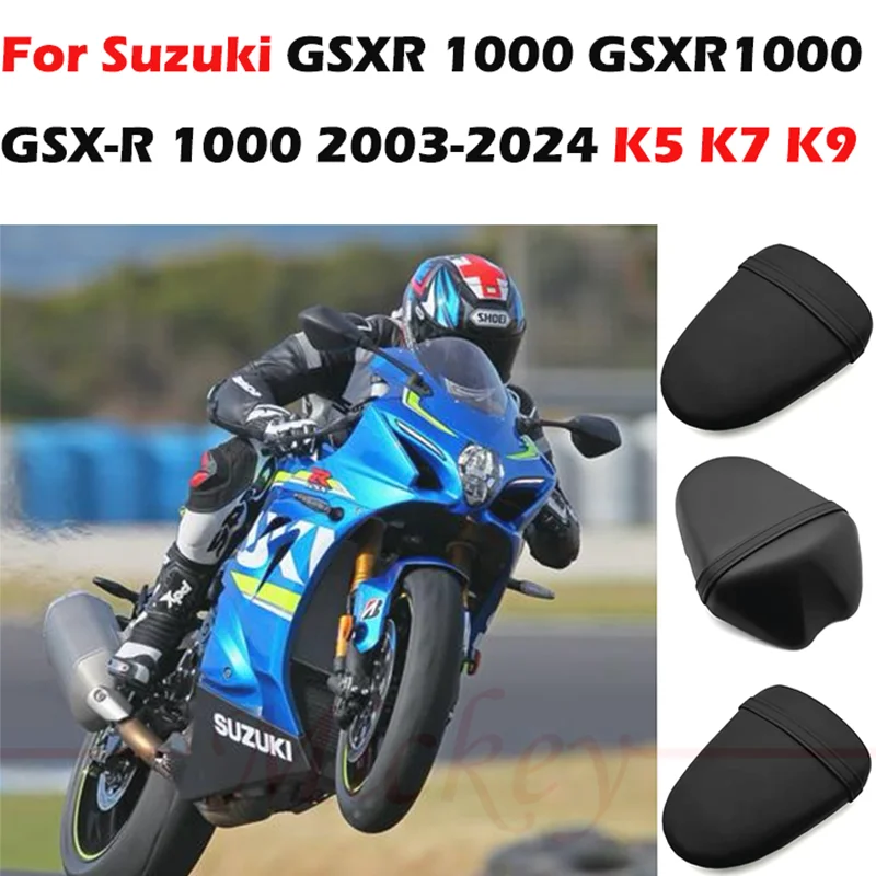 

Motorcycle Rear Pillion Passenger Seat For Suzuki GSXR 1000 GSXR1000 GSX-R 1000 2003-2024 K5 K7 K9