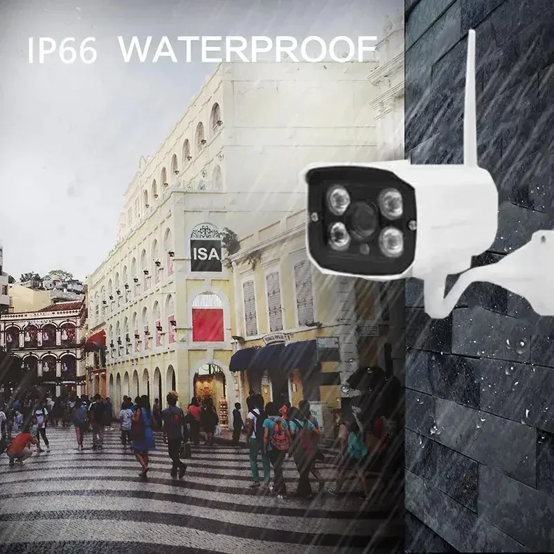 Factory Wholesale Wifi Outdoor Wireless Connected to Mobile Phone Cctv Camera Home Security