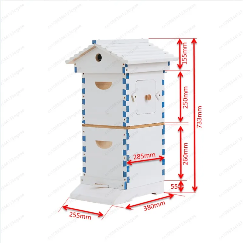 

Мини-автоматический саморавнивающийся улей нового сорта для пчеловодства, деревянный дом с 10-рамочными рамами
