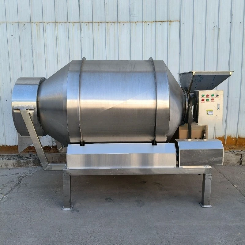 Stainless steel drum mixer, nut and oat mixer