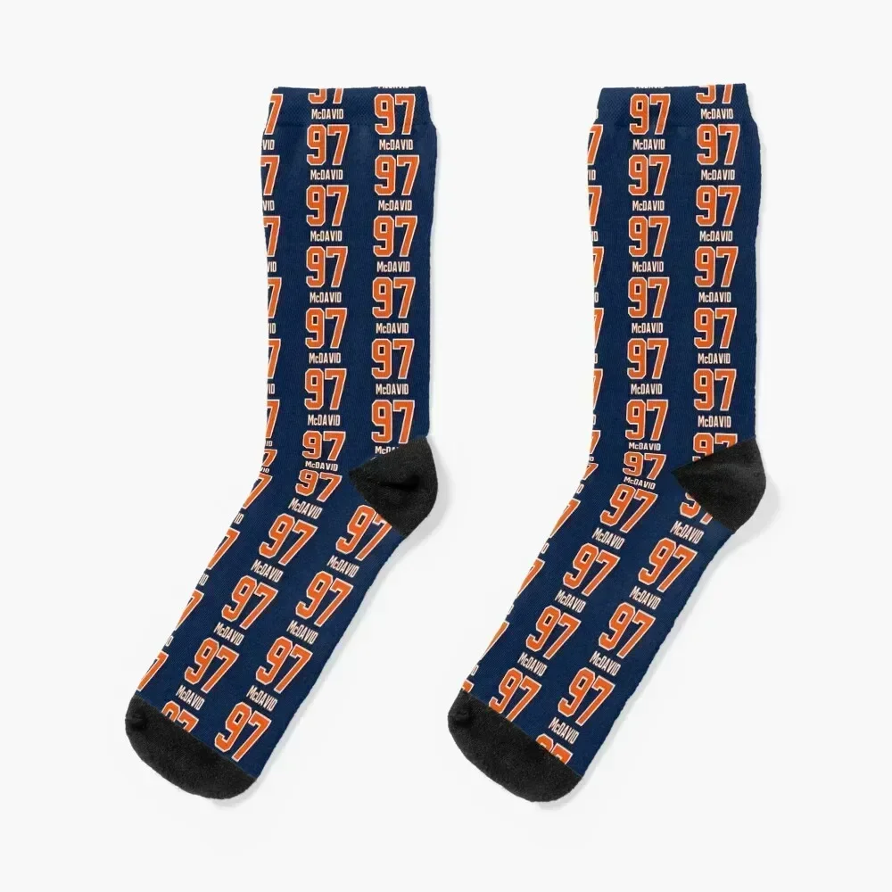 

Connor McDavid Socks cute luxury Thermal man winter custom sports Socks For Women Men's