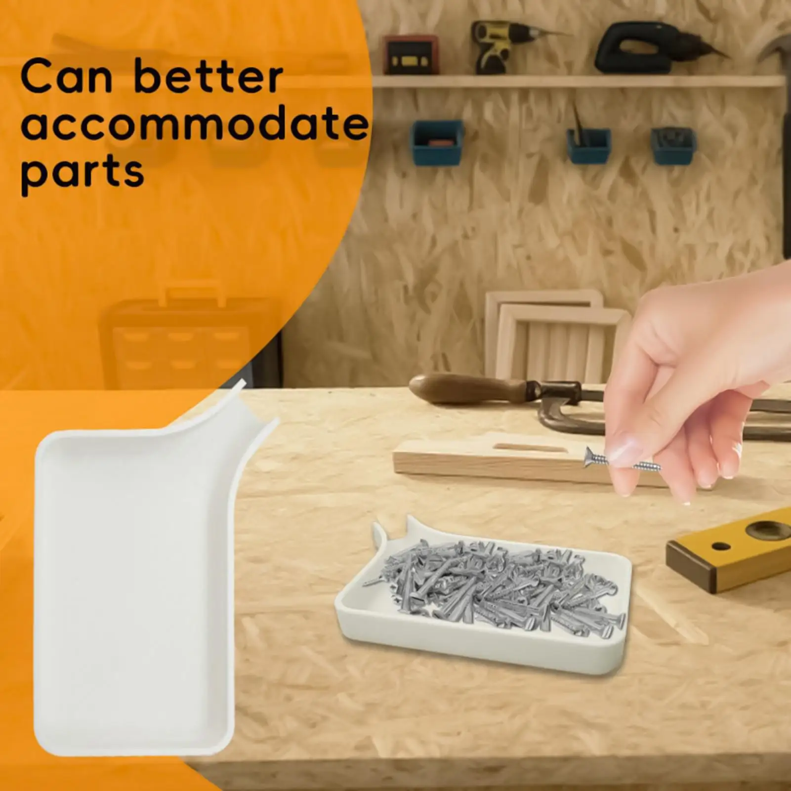 sorting tray With pouring spout Efficient sorting No-spill design Thickened stable and durable Suitable for various small items