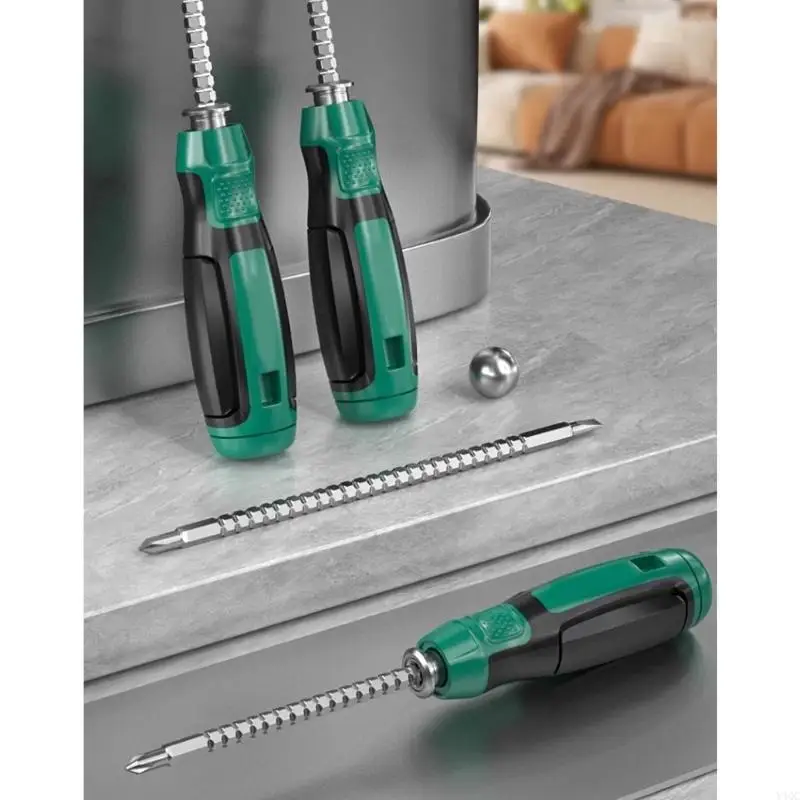 ergonómico ranurado y destornillador cruz punta Magnética Oxusts destornillador resistente para tareas Y4QC