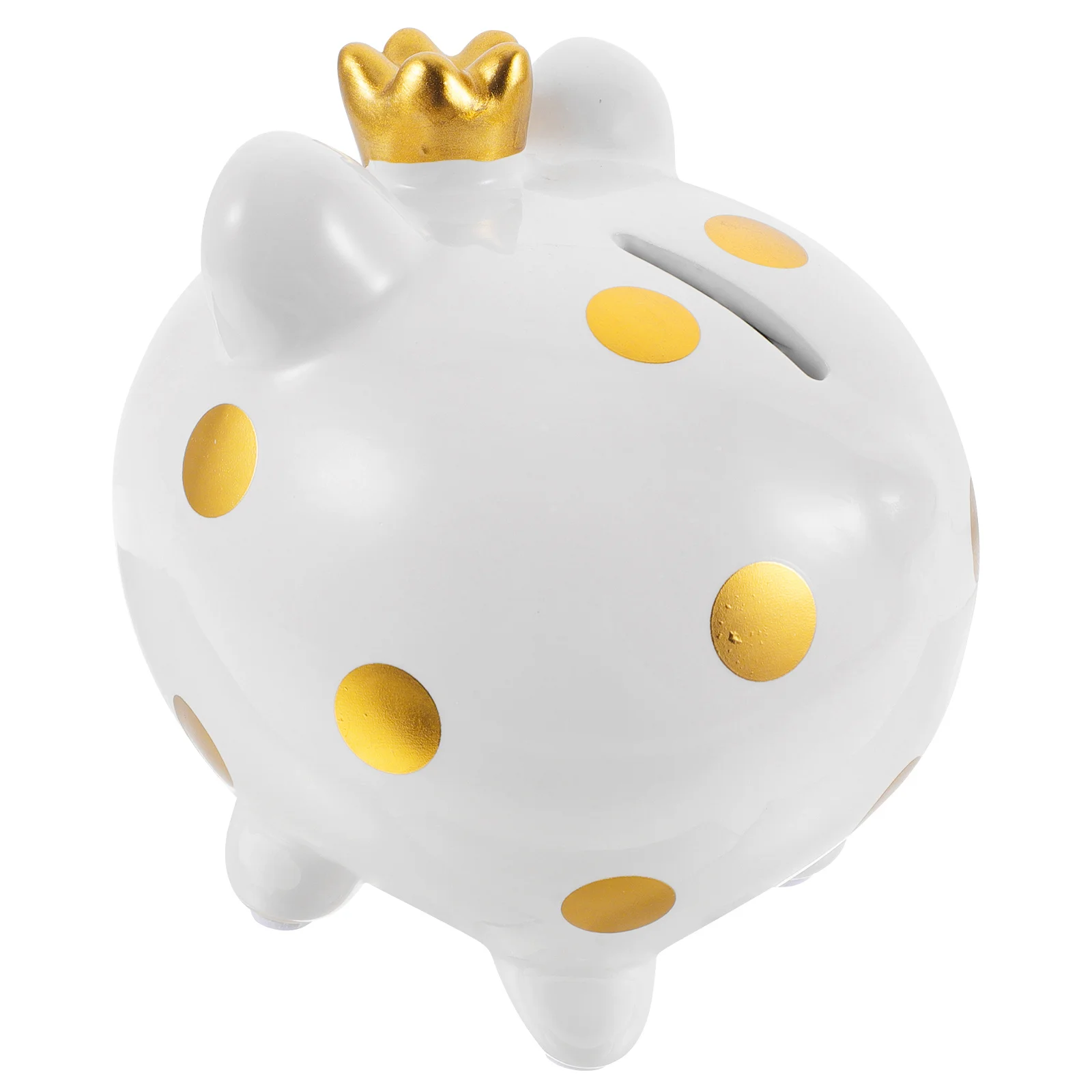

Creative Ceramic Pig Piggy Bank Festive Design Coin Jar for Kids Encourages Saving Habit Desktop Ornament Gift