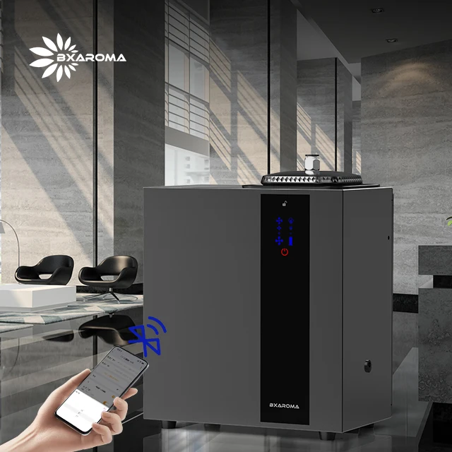 New Arrivals  Wholesale Aroma Oil Fragrance  APP Control Plug in Commercial Hotel Hvac Scent Diffuser Machine
