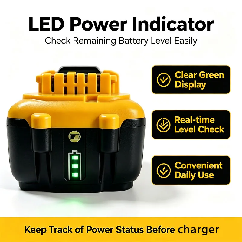 Cordless/Rechargeable for Dewalt 12V Lithium Battery 12V 5/6AH DCD710 DCB122 DCB120 DCB123 DCB125 DCB124 Screwdriver Laser Level