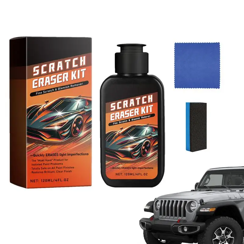 

Scratch Remover For Cars Car Polish Car Paint Remover 120ml Automotive Scratch Remover Swirl Remover Car Scratch Repair Kit For