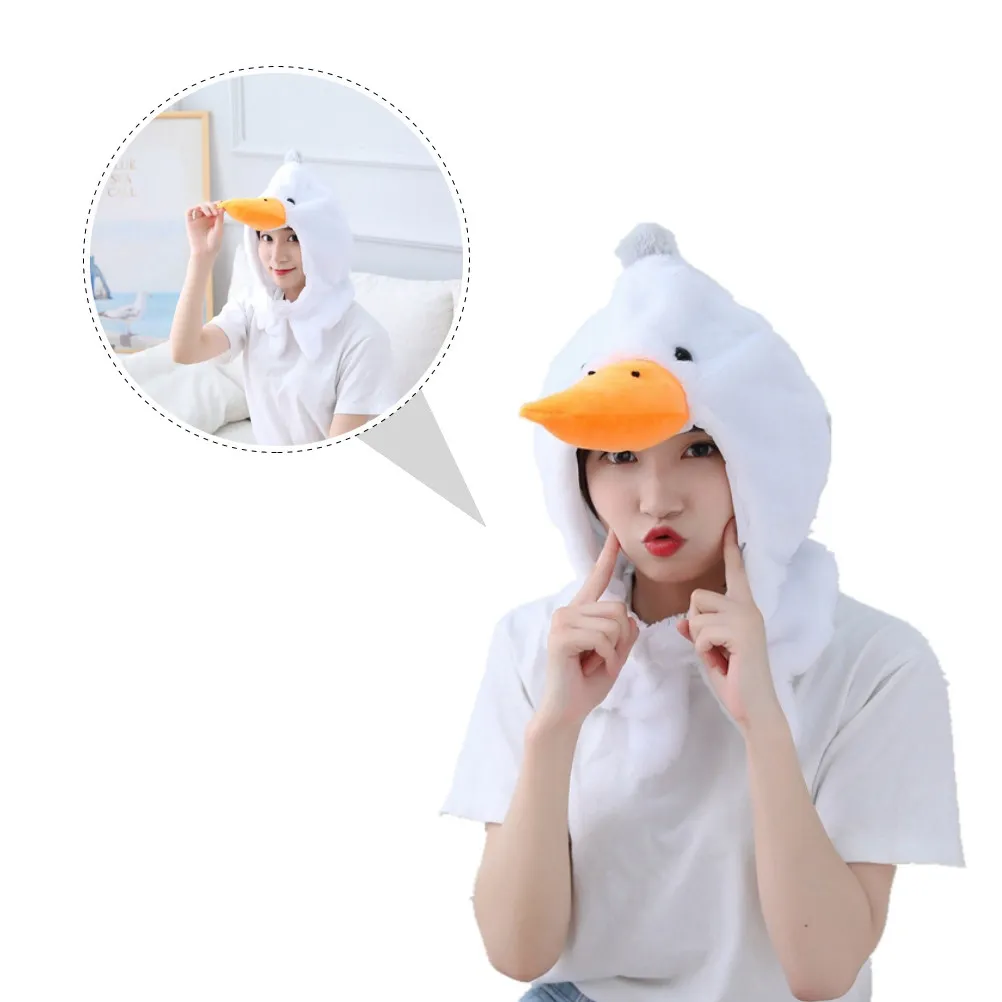 

Cartoon Headdress Party Decor Hat Lovely Cartoon Headwear Cosplay Bird Dress Up Hair Accessories Hat Headwear