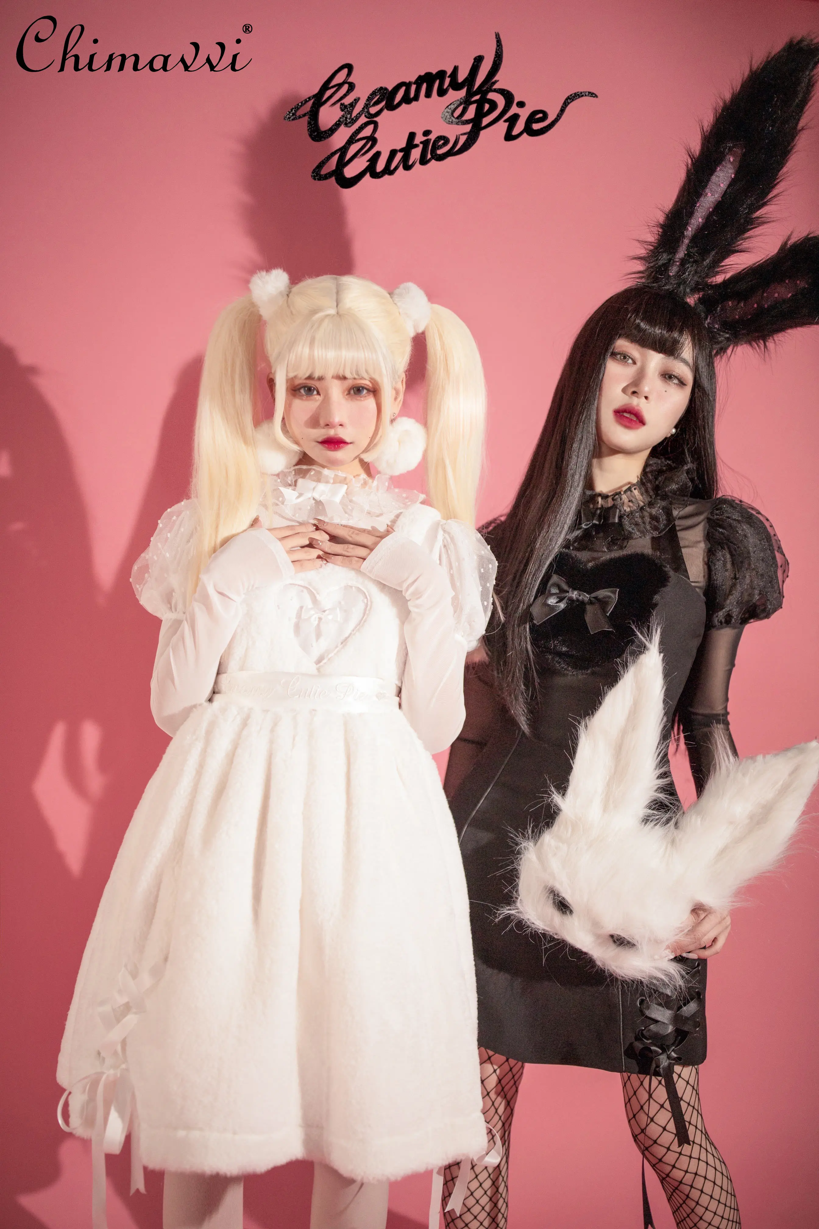 오리지널 프린세스 스윗 버블 슬리브 메쉬 셔츠 2025 가을 신상 귀여운 리본 크루넥 슬림핏 로리타 셔츠 Y2k 탑