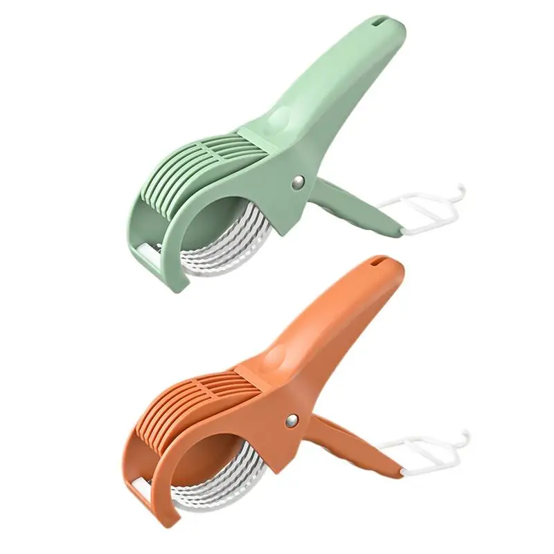 Banana Cutter Slicer Portable Manual Fruit Slicer Creative Vegetable Slicer Kitchen Gadgets Chopping Tool For Fruit And