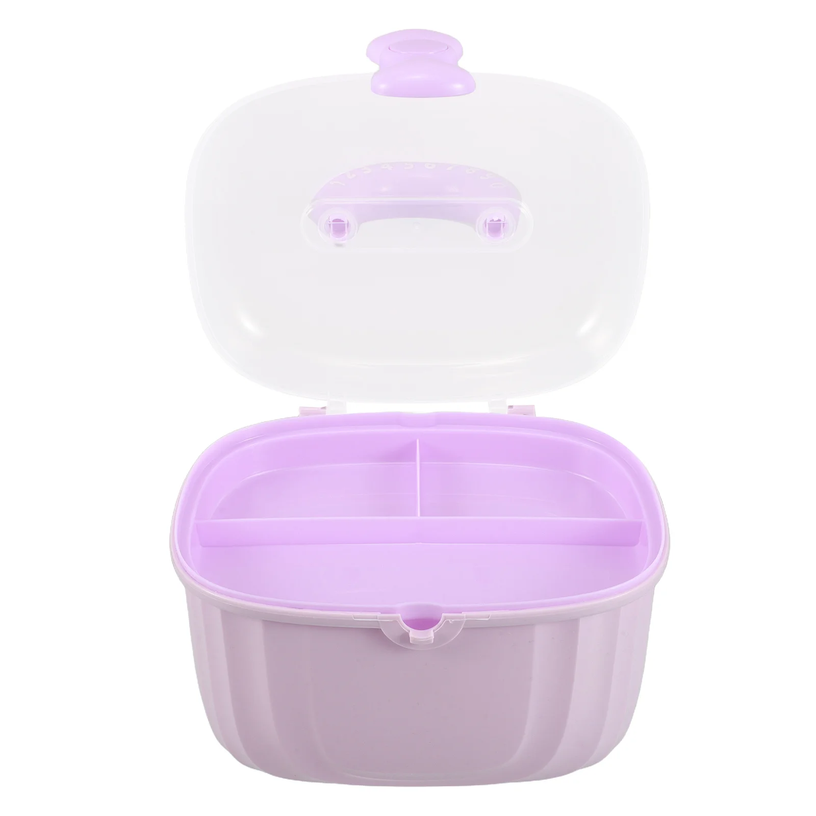 

Double Layer Bow Knot Handle Jewelry Storage Box Lid Organizer Desktop Makeup Hair Accessories Holder Portable