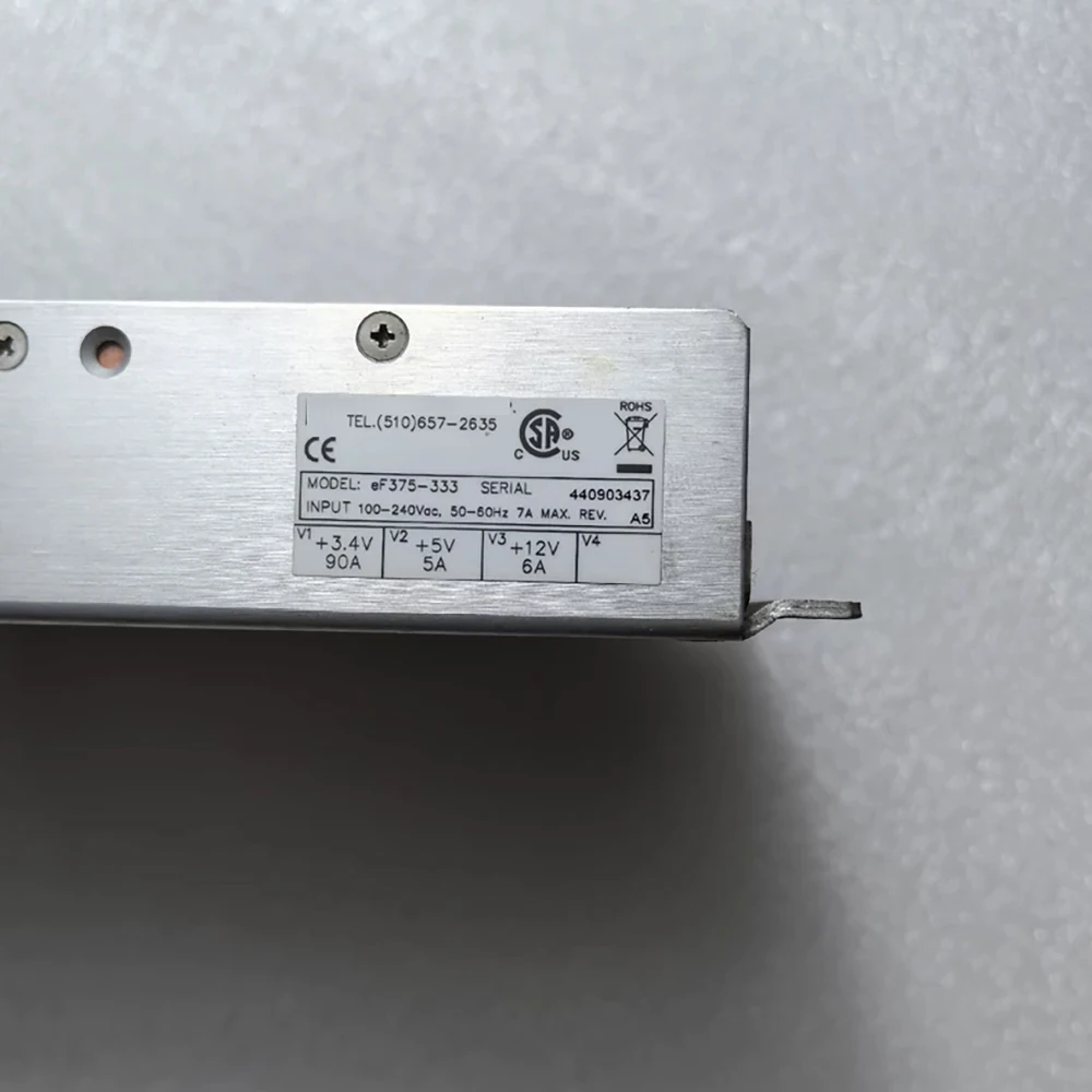 EF375-333 Industrial Power Supply 3.3v/90A 5v/5A 12v/6A eF375-333