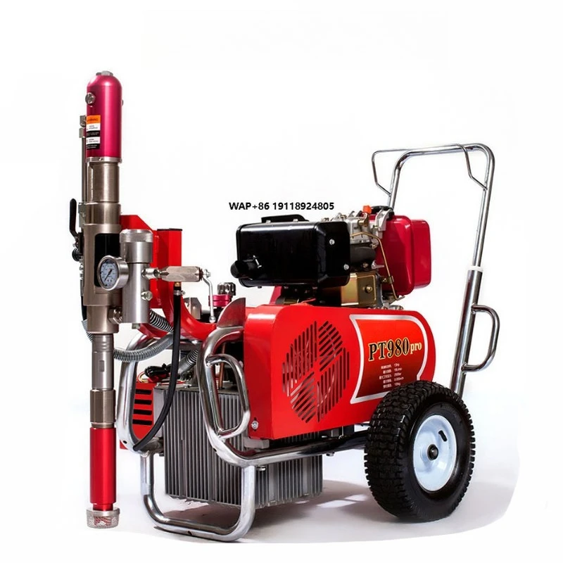 

High-Power Airless Spray Professional Grade High-Pressure Emulsion Paint Sprayer with Brushless Motor 60L Paint Cup