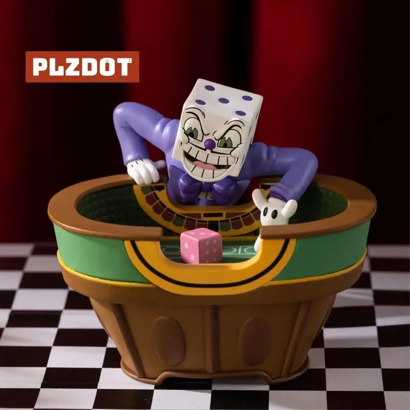 Plzdot X Studio Mdhr Cuphead Adventure Series Blind Box Gioco co-branded Periferico Ornamento alla moda Giocattolo Decorazione del desktop Figura