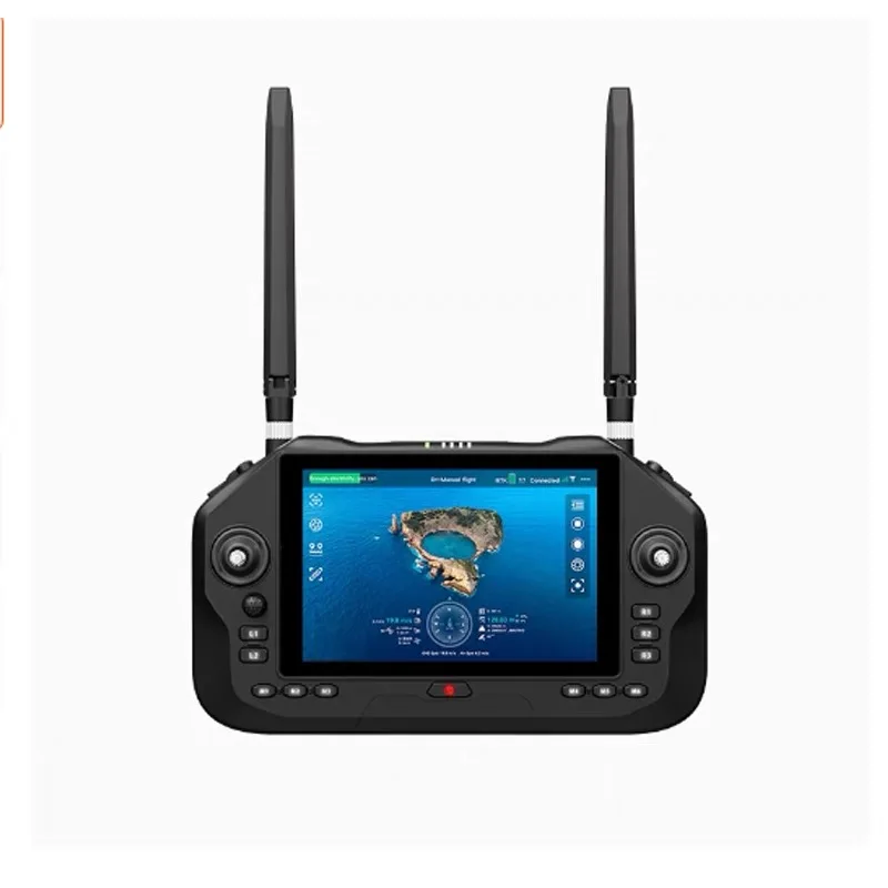 

Для SIYI UniRC 7/7 профессиональная двухдиапазонная ручная заземляющая станция 2,4/5 ГГц 7-дюймовый сенсорный экран 1080P цифровое изображение 4k