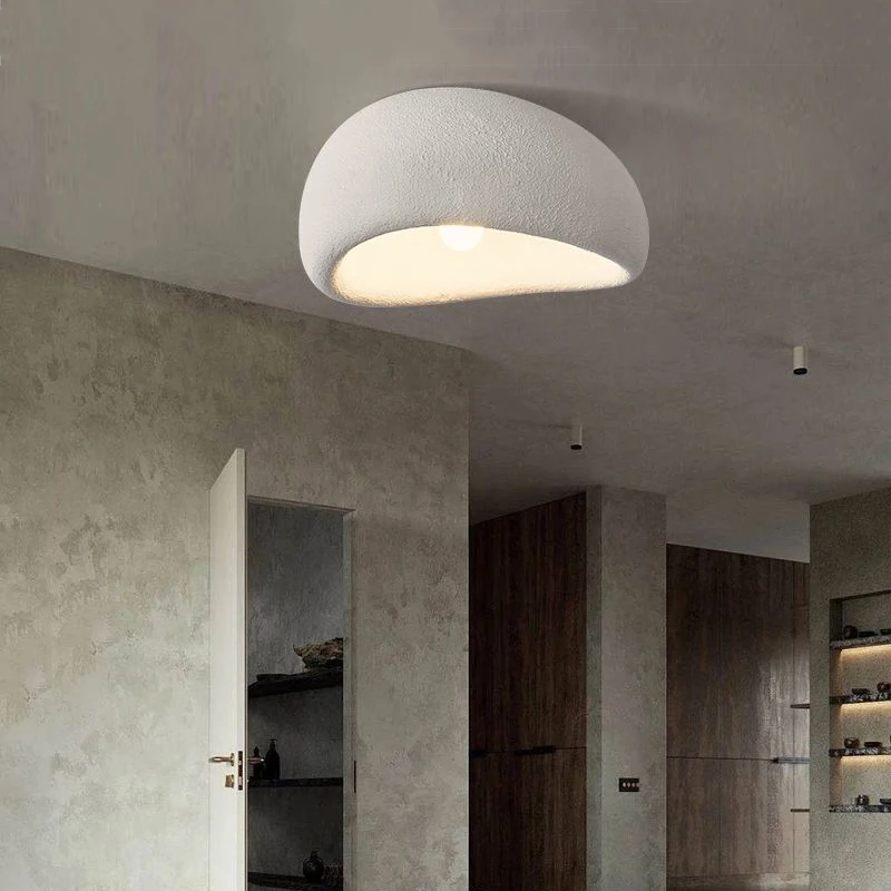 Nordic Wabi Sabi Led Ceiling Lamps Minimalist Ceiling Light for Living Room Modern Bedroom Home Decor ceiling chandelier Fixture