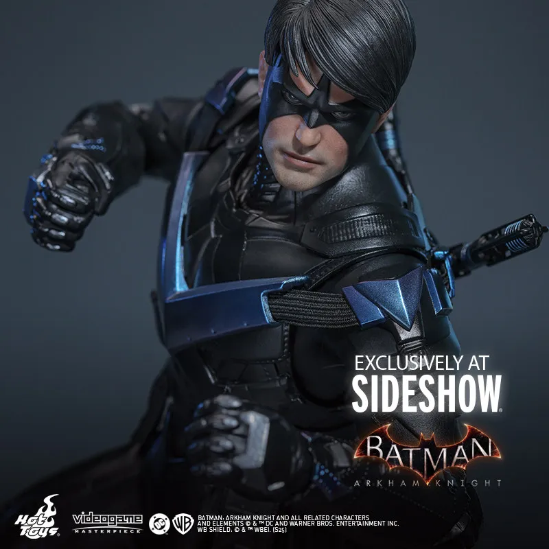 

Hot Toys Batman Arkham Knight Nightwing 1/6 31cm Movable Joint Figure Desktop Ornament Movie Merchandise Collectible Figure