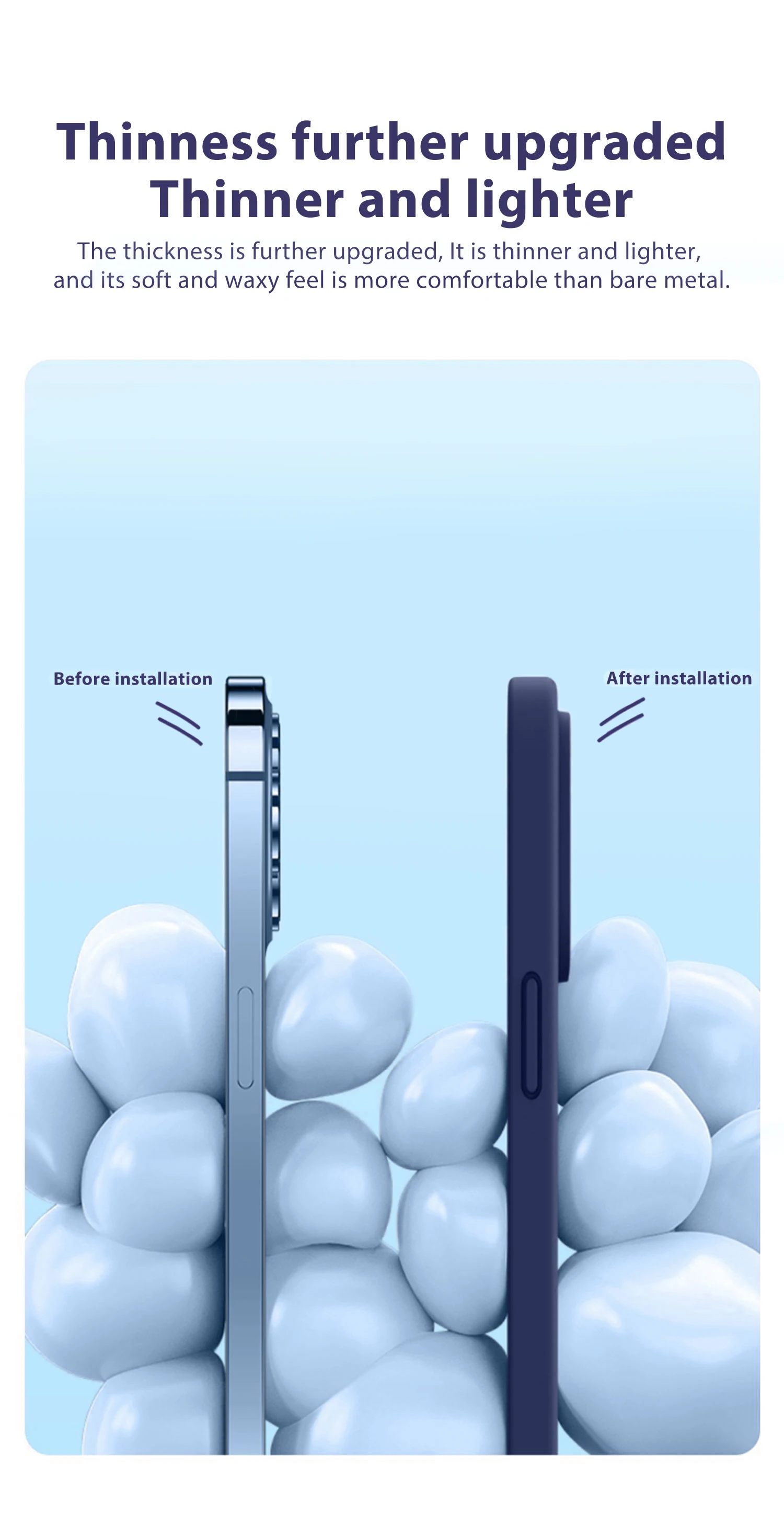 Luxuriöse Objektivschutzhülle für iPhone 17, 11, 12, 13, 14, 15, 16 Pro Max, weiche Stoßstangenabdeckung für Air 14, 15, 16 Plus, Telefonzubehör – Detail 6