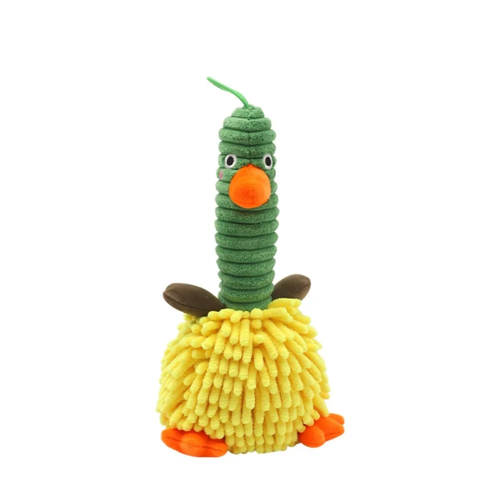 

Multifunctional Cartoon Chenille Hand-Wiping Doll Soft Decorative Duck Hand Towel Plush Thicken Kids Cleaning Cloth Bathroom